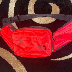 Red Y-3 shoulder bag or fanny pack new